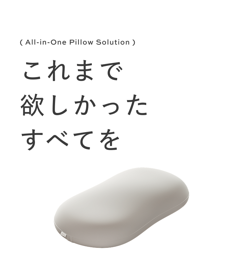 ( All-in-One Pillow Solution ) これまで欲しかったすべてを